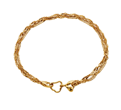 Maanesten Armbånd - Canna Bracelet, Gold